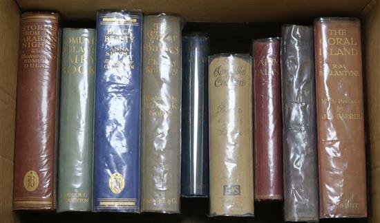 Dulac, Edmund (illustrator) - Stories from The Arabian Nights, cloth, quarto, London n.d., and Edmund Dulacs